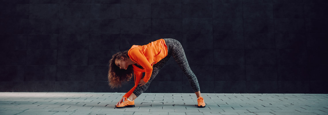 Femme sportive